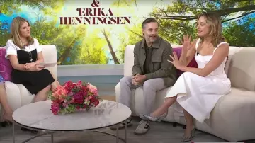 Vince Oasis Sneaker worn by Will Forte as seen in Today with Jenna & Friends on April 29, 2025