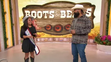 Veste chemise vintage non doublée du sud-ouest résistante aux intempéries portée par Justin Lee Williams comme on le voit à Sherri le 28 avril 2025