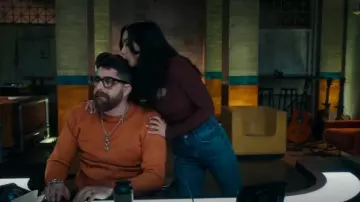 Jonathan Simkhai Seraphina Top worn by Melody 'Mel' Bayan (Liza Lapira) as seen in The Equalizer (S05E17)
