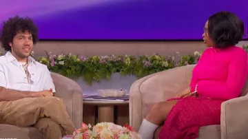 Jupe en tweed Generation Love Canella portée par Jennifer Hudson telle que vue dans le spectacle The Jennifer Hudson le 14 avril 2025