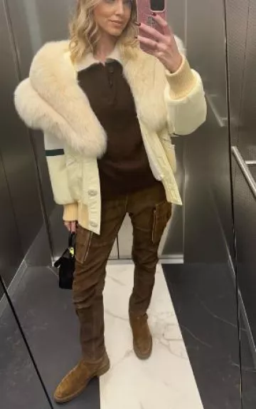 Chiara Ferragni Brand Cover Iphone worn by Chiara Ferragni on her Instagram Story on February 16, 2024