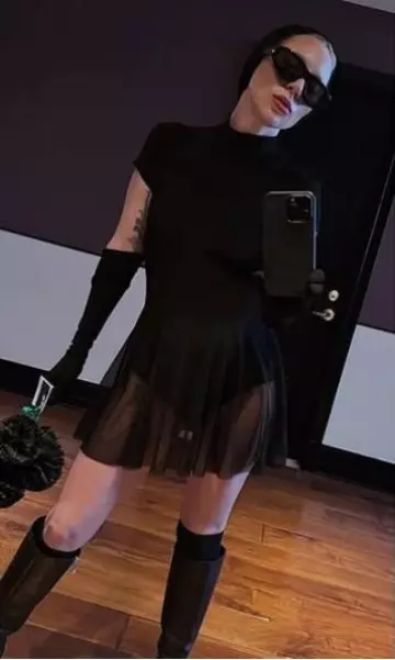 Enfants Riches Deprimes Platform Boots worn by Lady Gaga on her Instagram Post on April 28, 2025