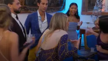 Promgirl Maxi Dress worn by Lake Rucker as seen in Southern Hospitality (S03E10)