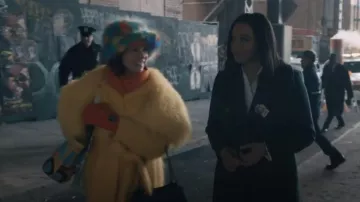 Groove Bags School Bus Tote worn by Elsbeth Tascioni (Carrie Preston) as seen in Elsbeth (S02E19)