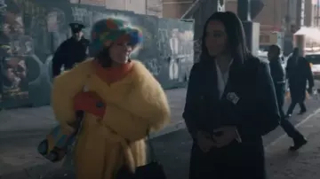 Groove Bags School Bus Tote worn by Elsbeth Tascioni (Carrie Preston) as seen in Elsbeth (S02E19)