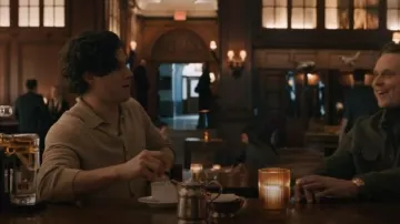 Paul Smith Blend Cardigan worn by Luke as seen in Elsbeth (S02E19)