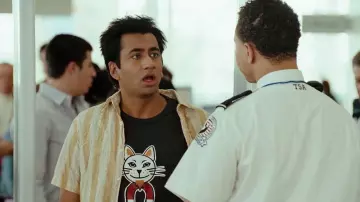 Pussy Cat Magnet T-Shirt worn by Kumar (Kal Penn) in Harold & Kumar Escape from Guantanamo Bay