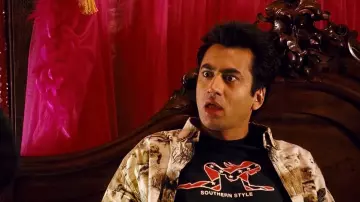 Southern Style Sexy Woman Doggy Style T-Shirt worn by Kumar (Kal Penn) in Harold & Kumar Escape from Guantanamo Bay