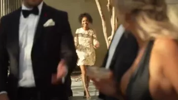 Robe midi Bronx et Banco portée par Venita Aspen comme on le voit dans Southern Charm (S10E15)