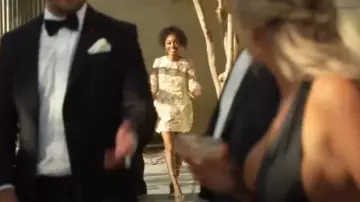 Robe midi Bronx et Banco portée par Venita Aspen comme on le voit dans Southern Charm (S10E15)