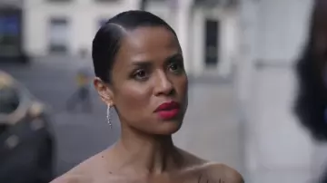 Alexis Bittar Crystal Spear Earrings worn by Sophie (Gugu Mbatha-Raw) as seen in Surface (S02E02)