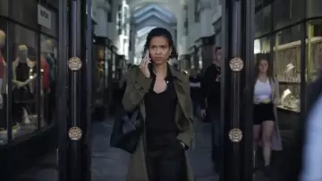 Acne Studios Musubi Tote worn by Sophie (Gugu Mbatha-Raw) as seen in Surface (S02E03)