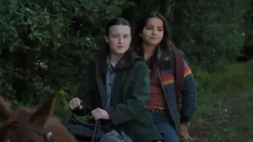 Free People We the Free Sola Studded Leather Belt worn by Dina (Isabela Moner) as seen in The Last of Us (S02E03)