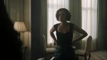 Victoria Beckham Silk Wrap Skirt worn by Sophie Ellis (Gugu Mbatha-Raw) as seen in Surface (S02E03)