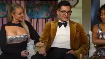 Camila Coelho Gelina Maxi Robe portée par Taylor Ann Green comme on le voit dans Southern Charm (S10E16)