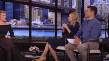 Roland Mouret Rayner Dress worn by Kelly Ripa as seen in LIVE with Kelly and Mark on May 2, 2025