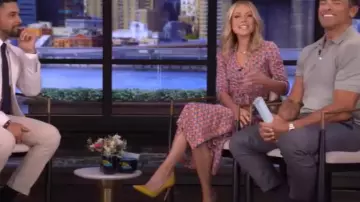 Gianvito Rossi Gianvito 105 Pumps worn by Kelly Ripa as seen in LIVE with Kelly and Mark on May 1, 2025