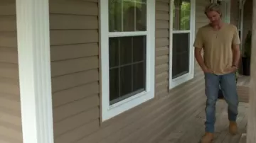 Timberland® Premium 6-Inch Waterproof Boot worn by Cal Jones (Chad Michael Murray) as seen in Sullivan's Crossing (S03E02)