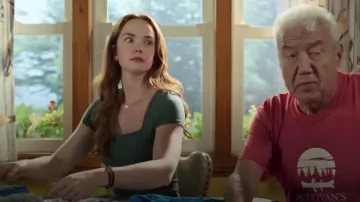 Artizia Square Neck Top worn by Maggie Sullivan (Morgan Kohan) as seen in Sullivan's Crossing (S03E02)