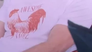 White T-Shirt worn by Christian Wolff (Ben Affleck) in The Accountant 2