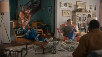 Birkenstock Green Suede Arizona Buckle Sandals worn by Anne (Kerri Kenney-Silver) as seen in The Four Seasons (S01E01)