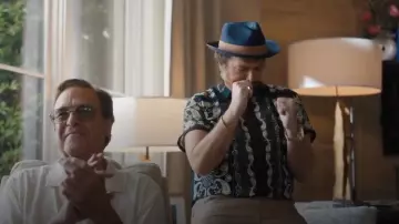 Agua Bendita Jack Shirt worn by Jesse Gemstone (Danny McBride) as seen in The Righteous Gemstones (S04E09)