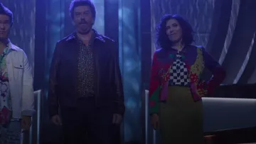 Louis Feraud Chaqueta Blazer Vintage usado por Judy Gemstone (Edi Patterson) como se ve en The Righteous Gemstones (T04E09)