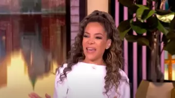 Proenza Schouler Alexis Top worn by Sunny Hostin as seen in The View on May 5, 2025
