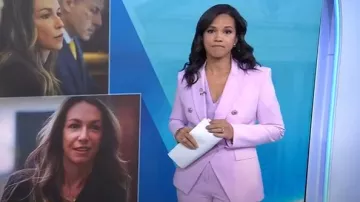 Veronica Beard Miller Dickey Jacket worn by Laura Jarrett as seen in Today on May 1, 2025