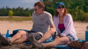 Keen Brown Closed Toe Sport Sandals worn by Kate (Tina Fey) as seen in The Four Seasons (S01E03)