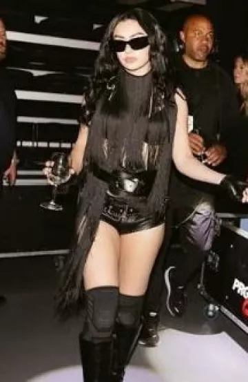 Balenciaga Bossy Cat Sunglasses worn by Charli XCX  at Brat Tour New York Night post on 3 May 3, 2025
