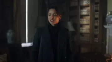 Reiss Tor Manteau décontracté en laine mélangée porté par Sophie Ellis (Gugu Mbatha-Raw) comme on le voit dans Surface (S02E04)