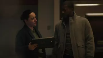 Cole Haan Men's Soft Casual Cold Weather Coat worn by Ray Cannon (Edwin Hodge) as seen in FBI: Most Wanted (S06E13)