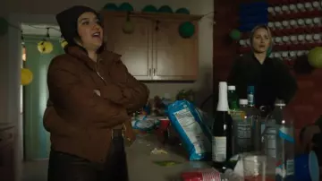 Veronica Beard Burdette Quilted Shell Down Jacket worn by Hana Gibson (Keisha Castle-Hughes) as seen in FBI: Most Wanted (S06E13)