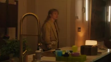 Lucky Brand Aztec Western Shawl CollarC Cardigan worn by Tink Chase (Hannah Adrian) as seen in FBI: Most Wanted (S06E15)