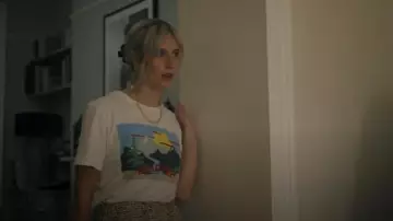 Claudie Pierlot Printed T Shirt worn by Joely Richardson as seen in Surface (S02E06)