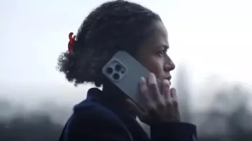 Celine Large Hair Claw worn by Sophie Ellis (Gugu Mbatha-Raw) as seen in Surface (S02E06)