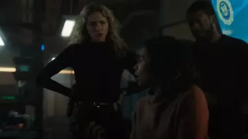Anine Bing Bray Top worn by Nina Chase (Shantel VanSanten) as seen in FBI: Most Wanted (S06E15)