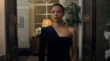 Galvan Rosie Dress worn by Sophie Ellis (Gugu Mbatha-Raw) as seen in Surface (S02E06)