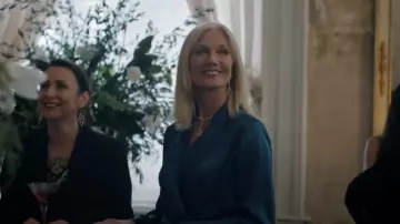 Alexis Bittar Dream Rain Linear Drop Earrings worn by Joely Richardson as seen in Surface (S02E06)