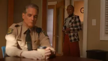 Smythe Check Cutaway Blazer worn by Amanda Wagner (Sonja Sohn) as seen in Will Trent (S03E17)