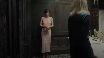 Allsaints Darla Pink Chemise worn by Eliza (Millie Brady) as seen in Surface (S02E06)
