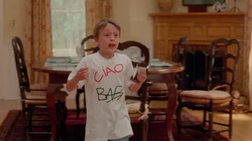 Ciao Baby T-Shirt of Matty Banks (Kieran Culkin) in Father of the Bride