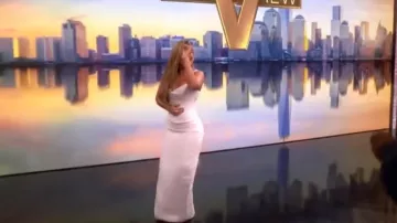 Mirror Palais Artemis Skirt worn by Karol G as seen in The View on May 6, 2025