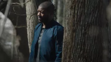 Old Navy Water-Resistant Bomber Jacket worn by Ray Cannon (Edwin Hodge) as seen in FBI: Most Wanted (S06E19)