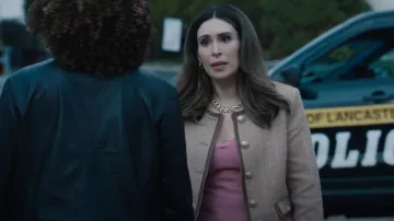 L'Agence Zaya Jacket worn by Annie as seen in FBI: Most Wanted (S06E19)