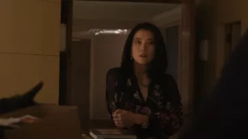 Alice + Olivia Ilan Blouse worn by Joselyn as seen in FBI: Most Wanted (S06E20)