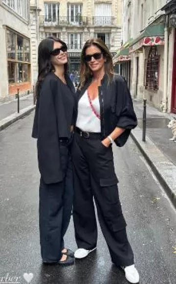 Repetto Cendrillon Rubber Sole Ballet Flats worn by Kaia Jordan Gerber on her Instagram Stories on July 26, 2024