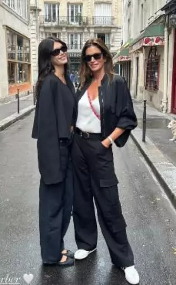 Repetto Cendrillon Rubber Sole Ballet Flats worn by Kaia Jordan Gerber on her Instagram Stories on July 26, 2024