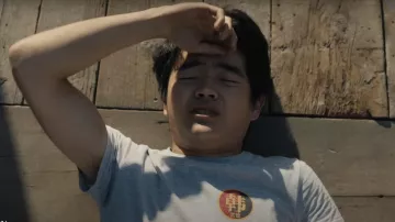 Yin-Yang Sign Korea Martial Arts School T-Shirt worn by Li Fong (Ben Wang) in Karate Kid: Legends